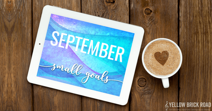 September Small Goals