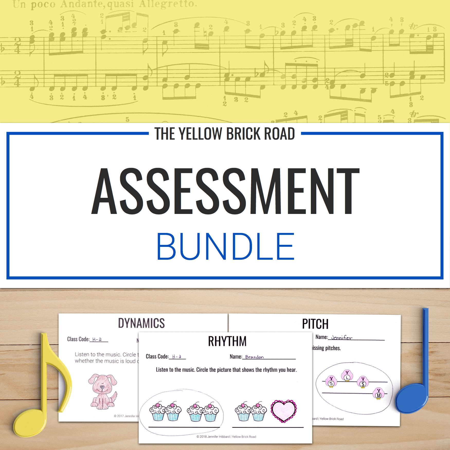 Assessment Bundle for Music