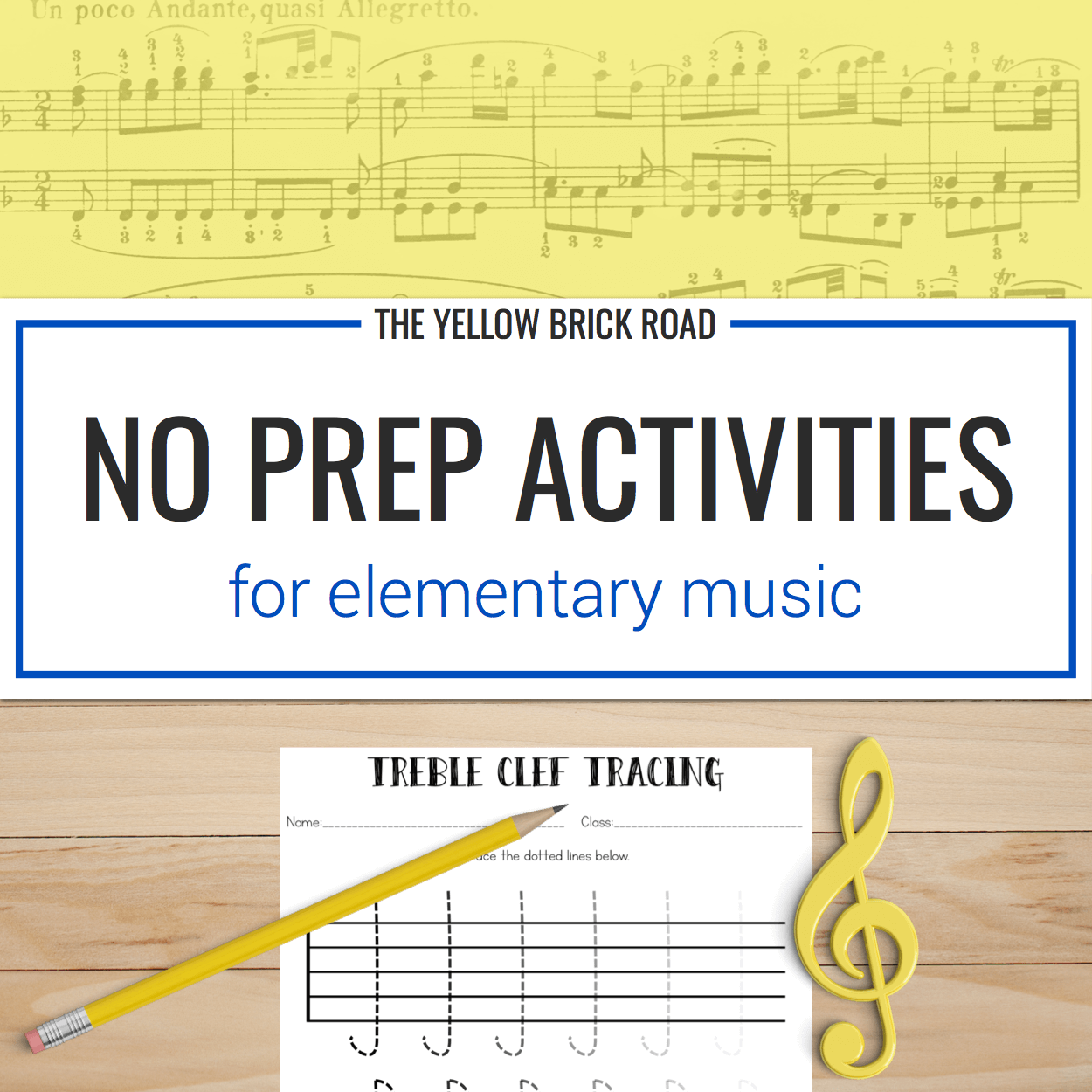 No Prep Activities for Elementary Music