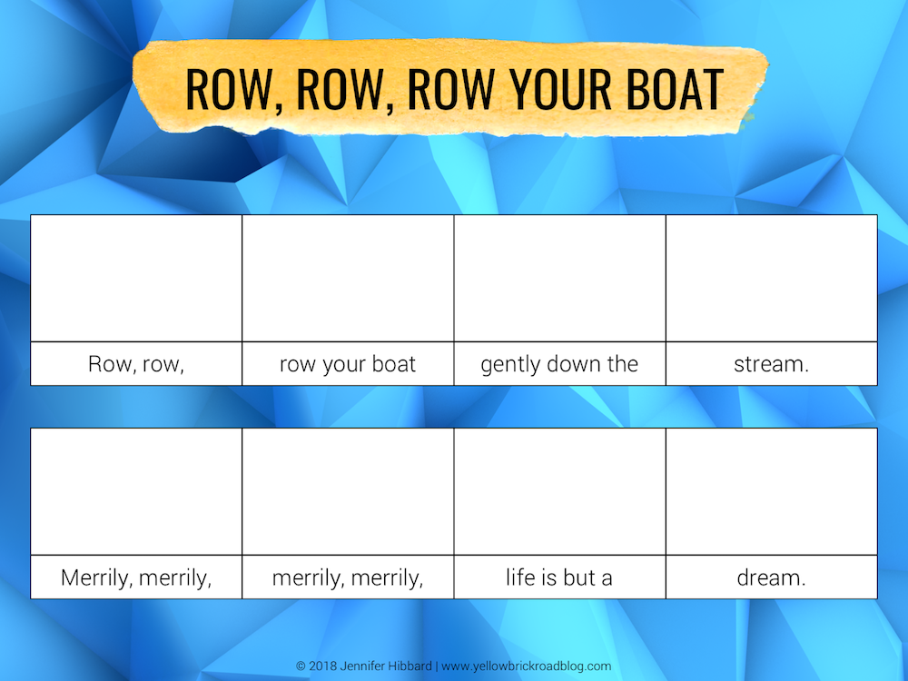 Row Row Row Your Boat for the Elementary Music Classroom