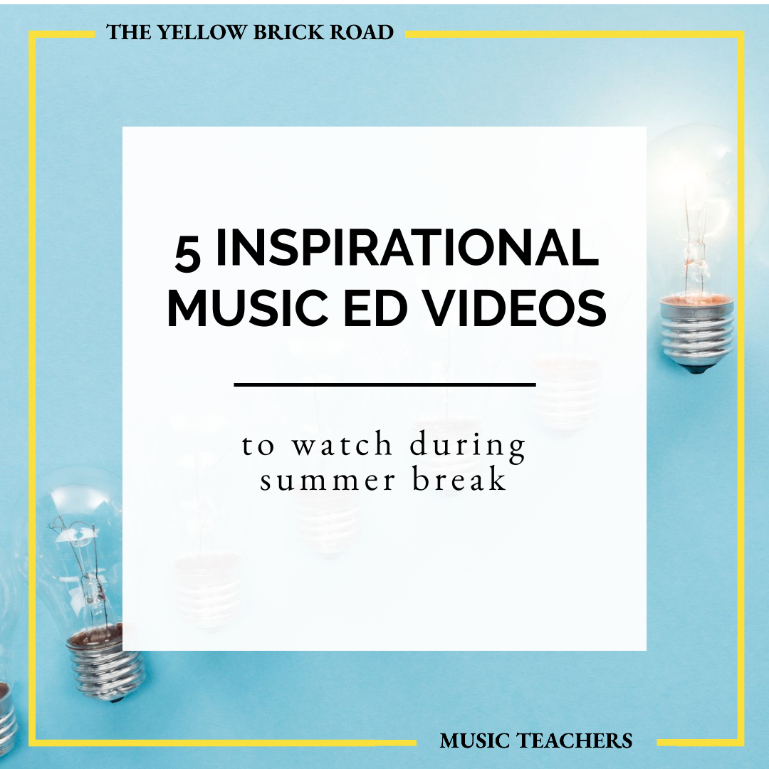 5 Inspirational Music Education Videos to Watch During Summer Break