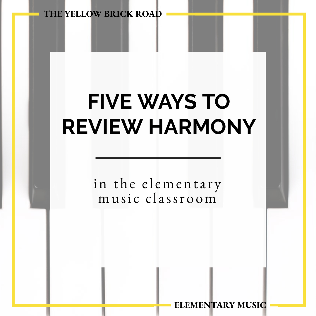 5 Ways to Review Harmony