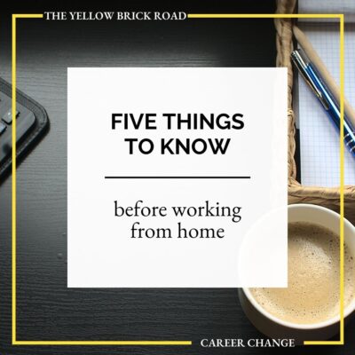 5 Things You Should Know Before Working from Home