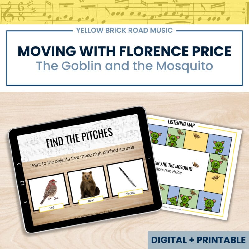 Moving with Florence Price: The Goblin and the Mosquito - listening lesson