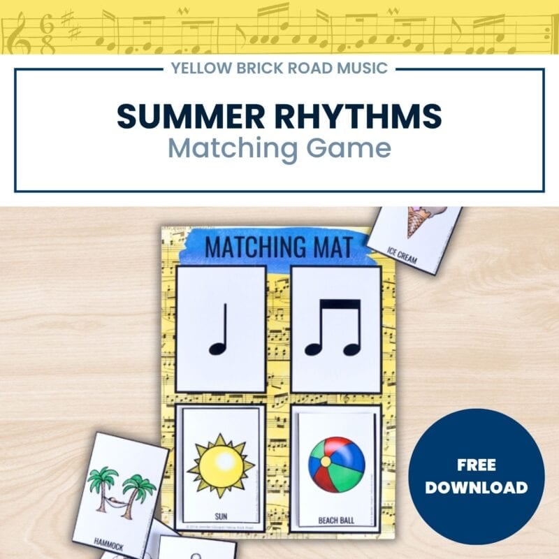 Summer Rhythms: a matching game - rhythm games - music matching games
