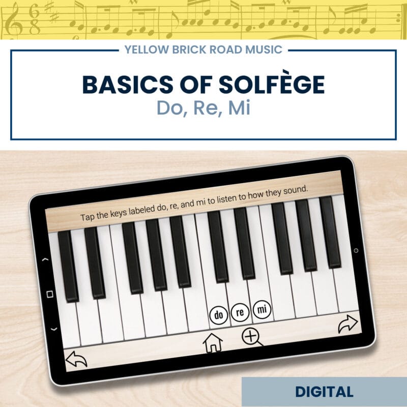 Basics of Solfége with Do, Re, and Mi - Music Lesson for Do Re Mi