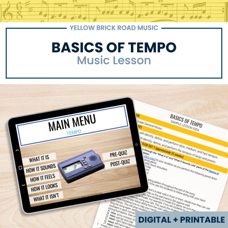 Basics of Tempo in Music - Tempo Lesson for Music