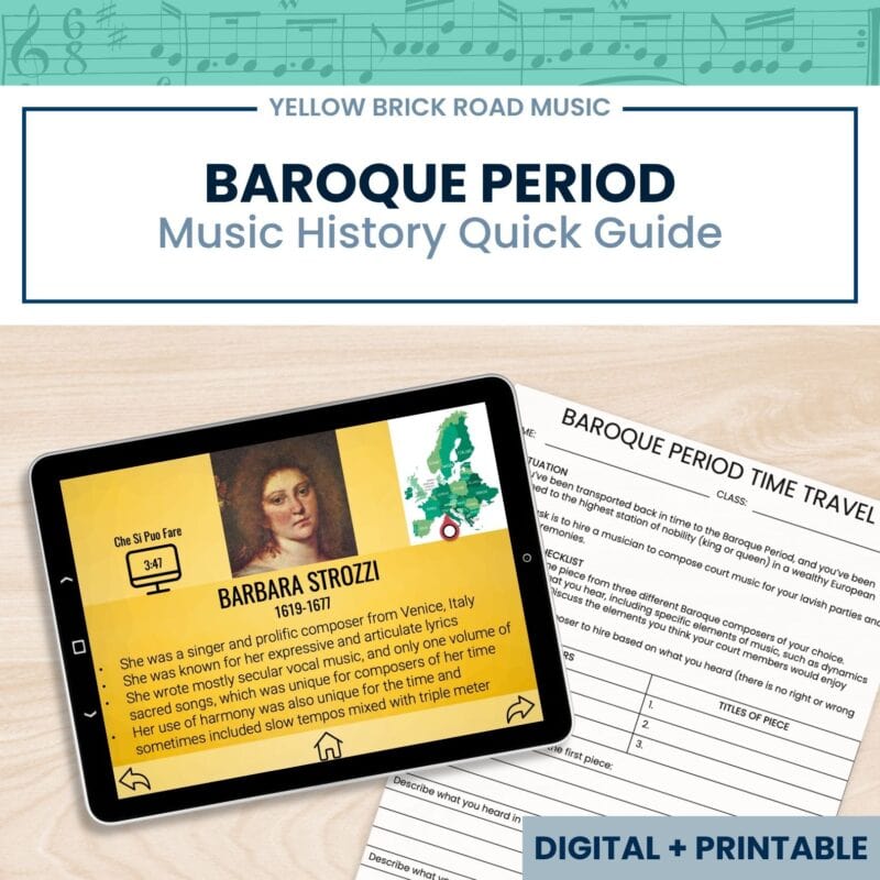 Baroque Period in Music History Quick Guide - Music Composers - Music History