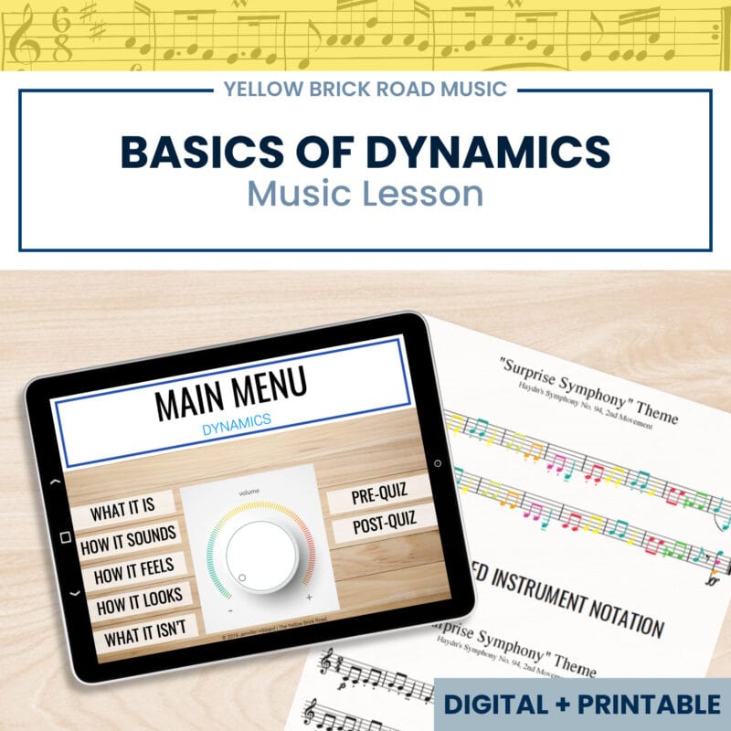 Basics of Dynamics in Music - Dynamics Lesson for Music