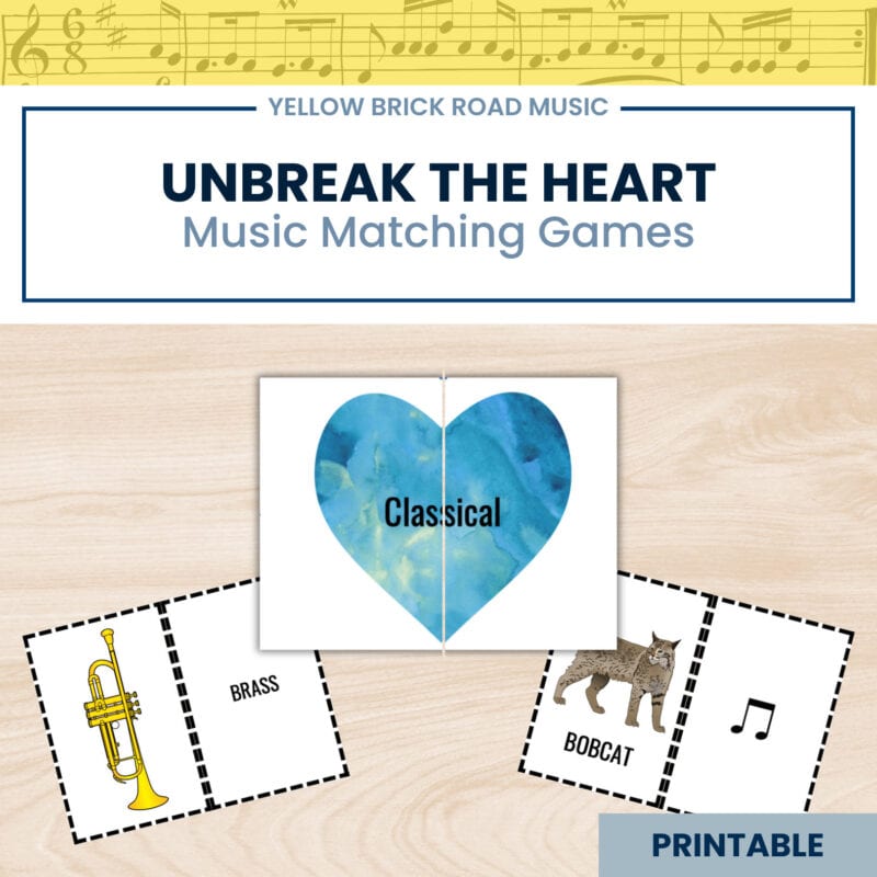Unbreak the Heart: music matching games - music matching games