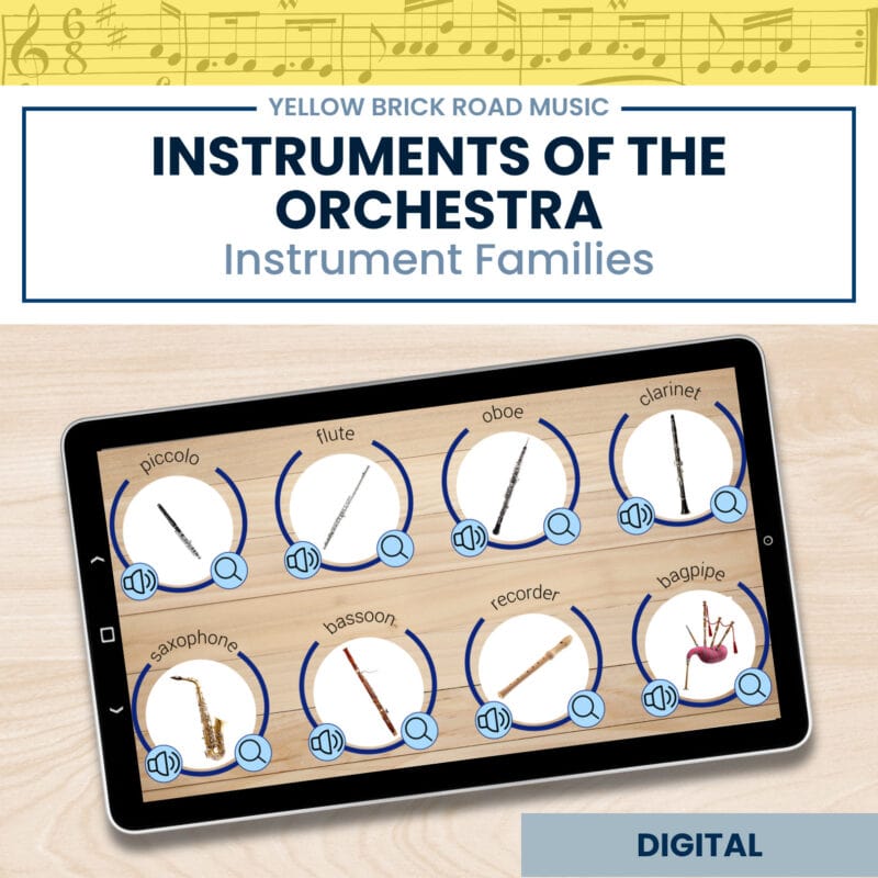 Instruments of the Orchestra - Music Instrument Families - composers
